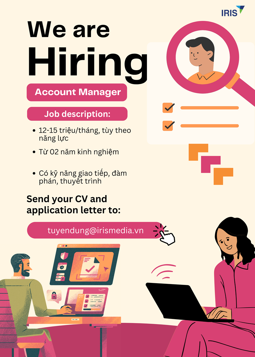 Chuyên Viên Account Manager (Giải Pháp Công Nghệ)